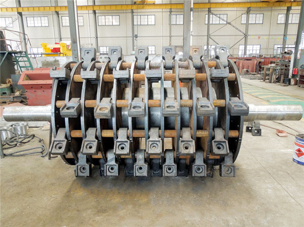 Hammer crusher rotor